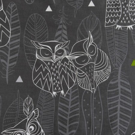 Bed linen "Ethel" 1.5 joint venture owls (view 1) 143 x 215 cm, 150 x 214 cm, 70 x 70 - 2 pcs-4
