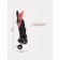 Stroller walking children's Rant Basic "UNO", folds into a cane, color Cloud Pink