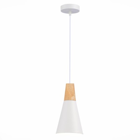 Suspension EVOLUCE. Sle125153-01. Modica. 1x40 W, E14, 14x14x25 cm, white color