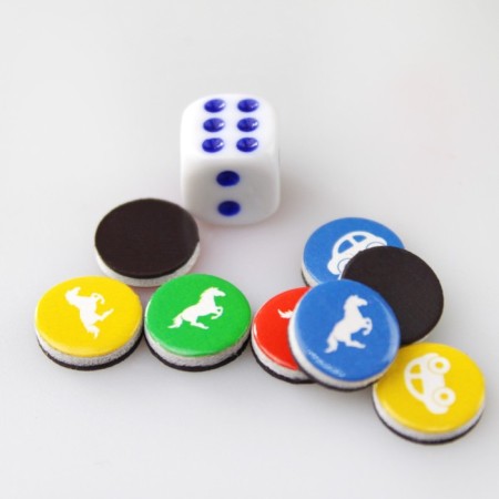 Highway magnetic game "Big races. Croups "-5