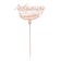 Topper for a cake wooden "Beloved Teacher"