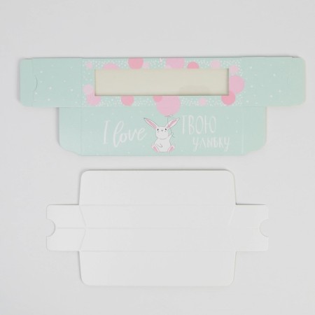 Box for Makarun, confectionery packaging “I love your smile”, 5.5 x 18 x 5.5 cm-6