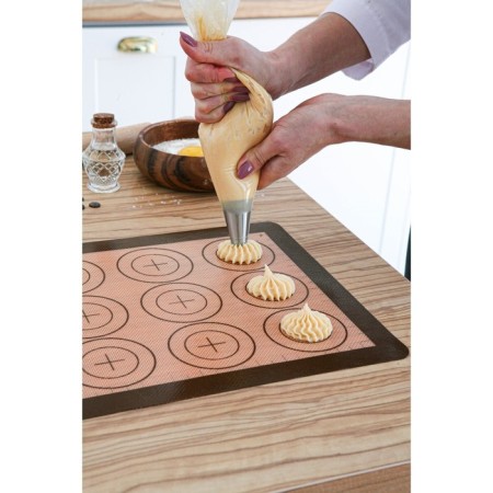 Silicone carrier rug reinforced "Macaron. Plus ", 42 × 29.5 cm-3