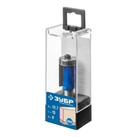 Clester's milling cutter 28728-12.7-13, with a lower bearing, shank d = 8 mm, 12.7 x 13 mm-4