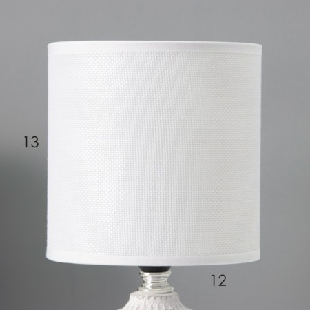 Traffic lamp with lampshade Risalux "RIZO", E14, 40 W, White, 13 × 13 × 27 cm-2