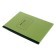 Book of accounting, 96 sheets, cardboard cover 7B, newspaper block, cell, green color (imitation)