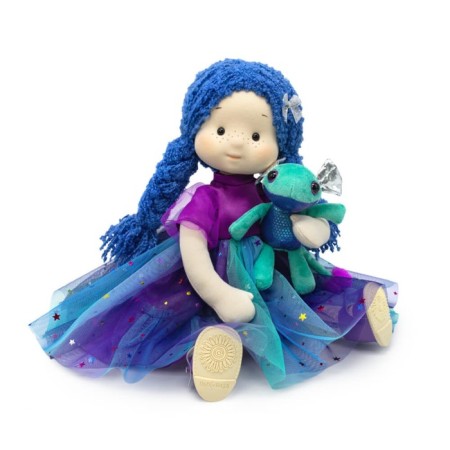 Soft toy "Liv and the Dragon Tali", 38 cm-3