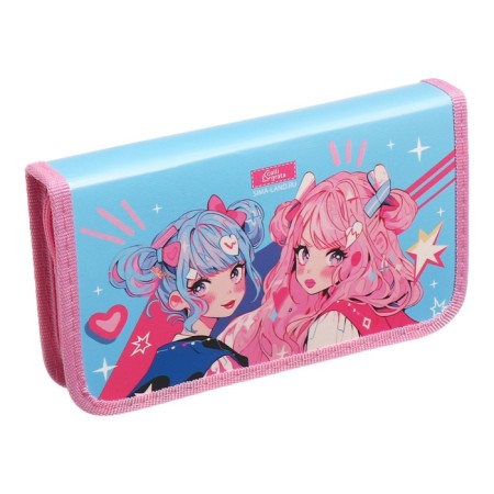 Penal 1 section 115 x 205 x 30 mm, calligrata "Anime girlfriends", laminated cardboard-3