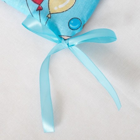 Bortion for a boy, color mix with print, calico, synthetic winterizer 5142-3