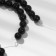 Beads on threads ball No. 8 “Agate Black”, 48 cm