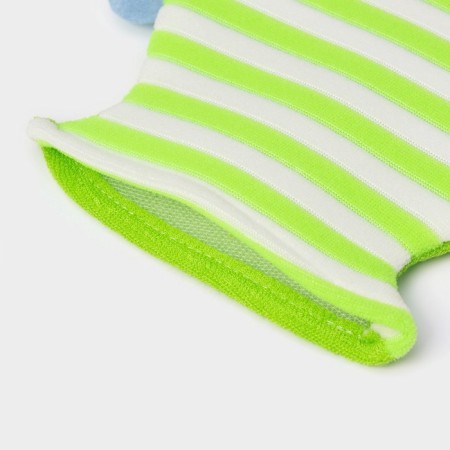 Baby Mochelka Baby for swimming the share "Fish", 19 × 21 cm, striped, green color-4
