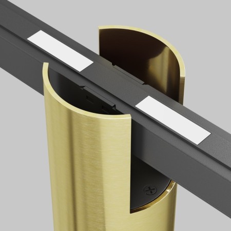 Technical TR122-2-7W4K-BS, LED, 7 W, 193x53x104 mm, 380 lm, 4000K, brass-6