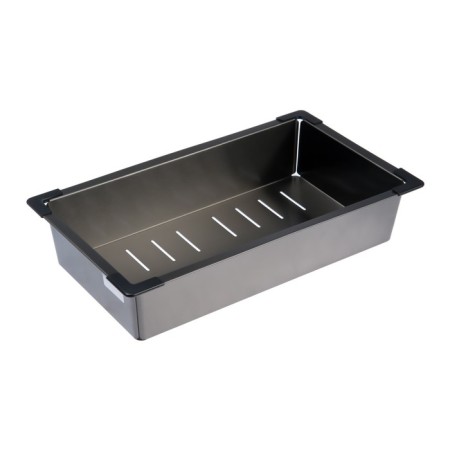Drying basket on the sink Aflorn AF90234F, 37x21x8 cm, stainless steel, graphite