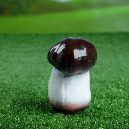 Garden figure "Mushroom Borovik" 11x6x6cm-1