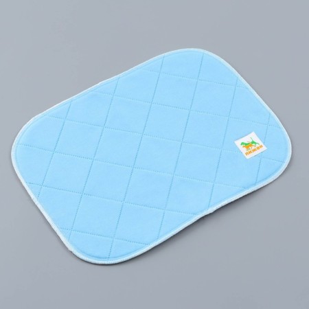 Single for animals reusable absorbent, 40 x 30 cm, blue