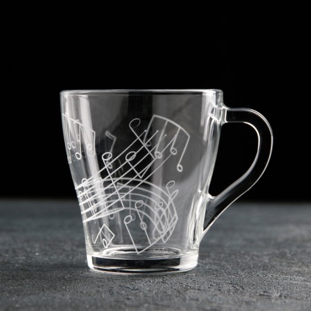 Gravated jazz mug, 200 ml