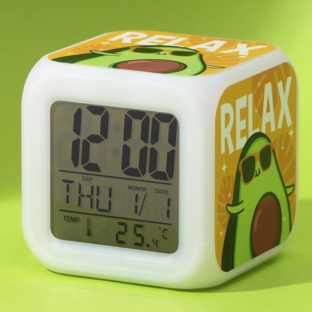 Electronic cloud-wrap "Relax", with backlighting