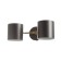Sconces "Azurit" 2he27 40w Black 11x12x36cm