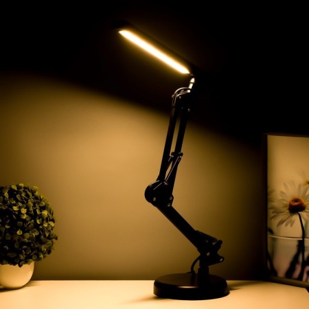 Brina table lamp LED 7W Black 14.5x14.5x67 cm Risalux-4
