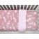 A set in a crib 3 objects Baby Boom, a delicate dance print, pink color