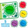Book with soft puzzles EVA “I study colors”, 12 p.
