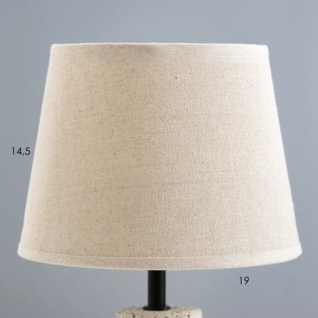 Aurika table lamp E14 40W gray 20x20x33 cm Risalux-3