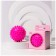Massage ball Onlytop Pink, D = 6.5 cm