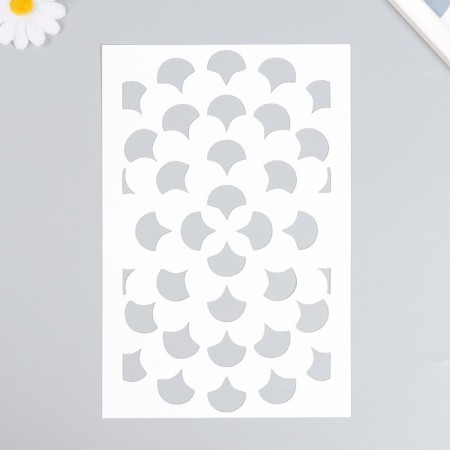 Plastic "pattern" 16x24 cm stencil