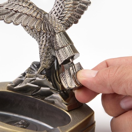Highbone tabletop with an ashtray, gas "Eagle"-2