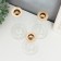 Climber Metal, Acrylic "Undine" set 3 pcs 7x7x15, 7x7x18, 7x7x21.5 cm