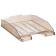 Horizontal "expert" tray, tinted brown