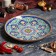 Largan Rishtan ceramics "Flowers", 32 cm, blue