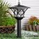 Unieel Retro garden lamp on a sunny battery, 17 × 100 × 17 cm, white glow