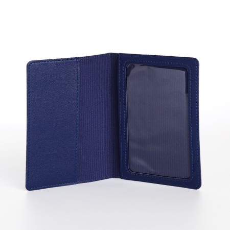 Cover for passport, blue color-3