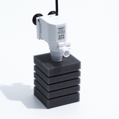 Rectangular sponge for the turbo filter No. 7, 8 x 8 x 10 cm, gray-4