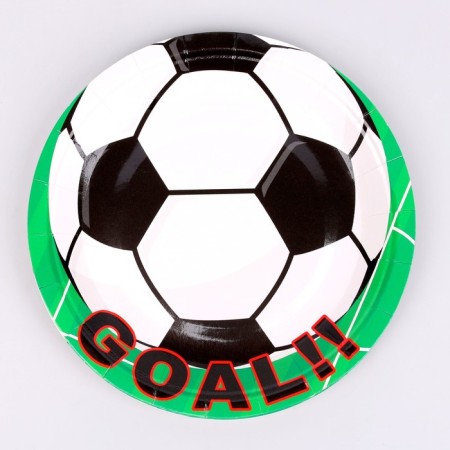 Paper plate “GOOD!”, Set, 6 pcs