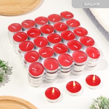 A set of tea candles 100 pcs, cherry