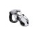 MYSTIM PUBIC ENEMY, ABS plastic, transparent, 8.2 cm