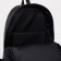 Male backpack of artificial leather with lightning, black color