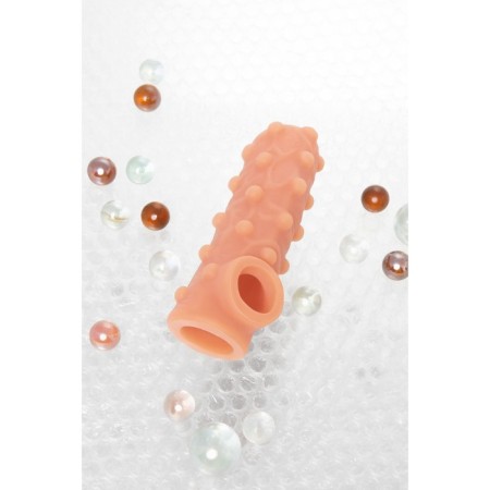 Kokos nozzle is realistic with additional stimulation, TPE, bodily, 12 cm-9