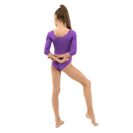 A swimsuit for gymnastics and dancing Grace Dance, p. 30, purple color-4