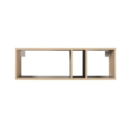 Shelf hinged basis 3 09.127, 890x242x278, black/oak sonoma-2