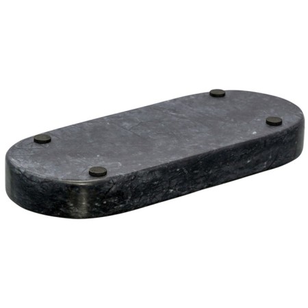 Bergenson Bjorn Marm tray, black marble, 25x10 cm, color black marble-6