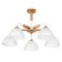 Matthew 38 cm chandelier, D 65 cm, 5x40W E27