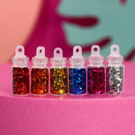 Large sparkles for the decor of the nails "Shine, dream!", 12 colors-2