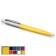 Ballpoint pen Parker Jotter Color M, plastic, yellow, blue ink, blister