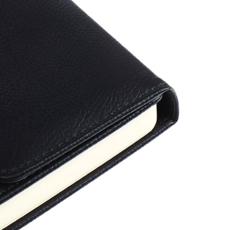 Dated diary 2024 A5 176 sheets, Devente.tudor, solid cover of artificial leather, lies, cream block 70 g/m2, black-4