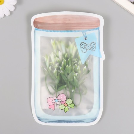 Artificial plant for creativity "Hippeastium" set of 6 pcs white-green 11.5 cm-5