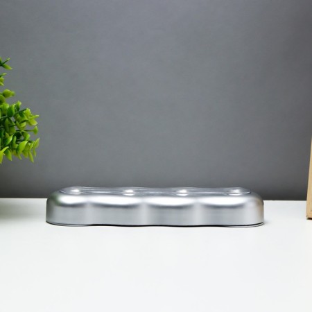 Night Pushlite "Bends" 4XLED 3AAA chrome 19x2x2 cm Risalux-3