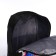 School backpack with an ANime Girl Penal, 42x28x13 cm, black color